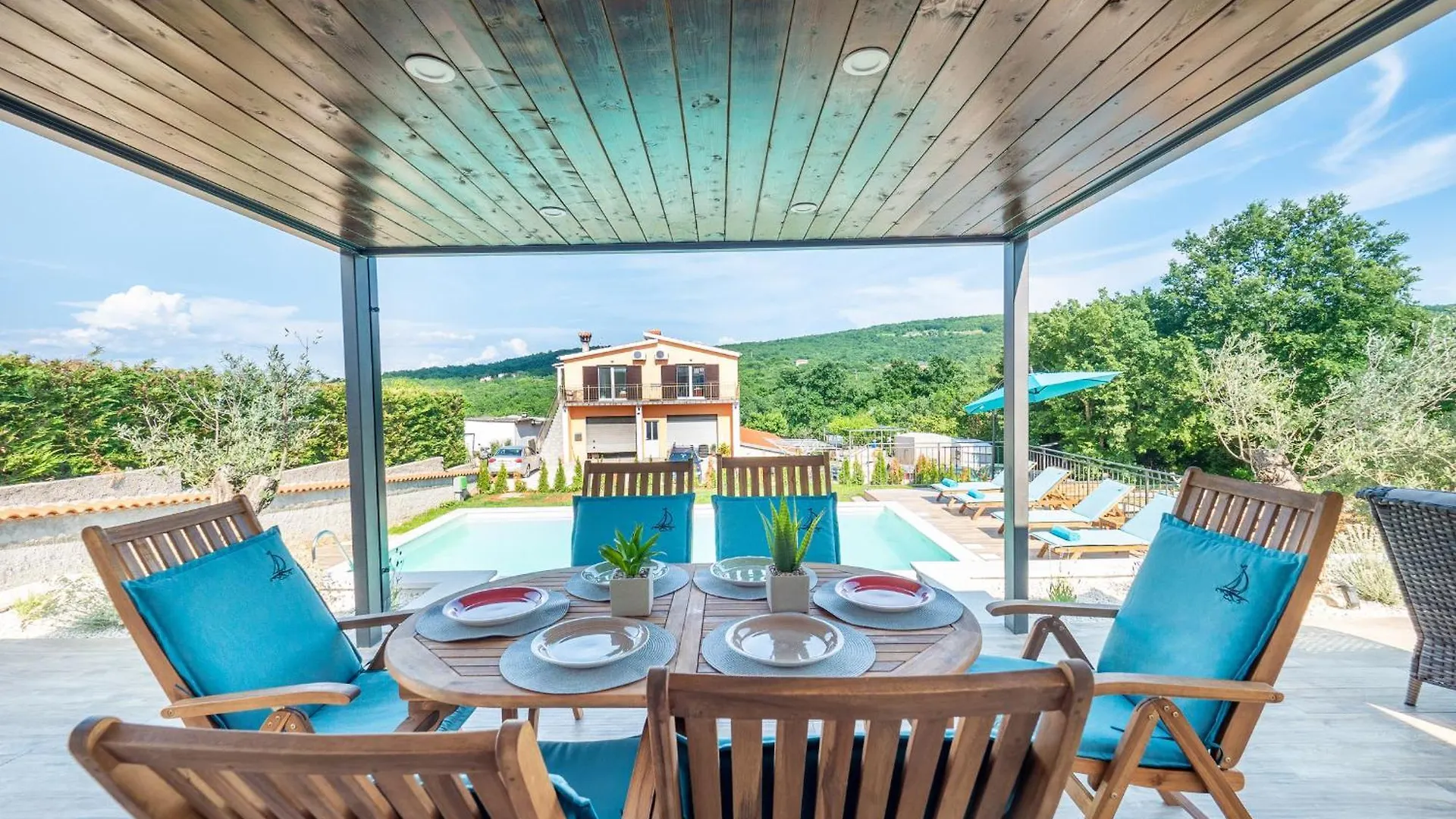 Villa Krasna Kuca For 5 People Near Labin - Rabac With Private Heated Pool Stalije 0*,  Croatia