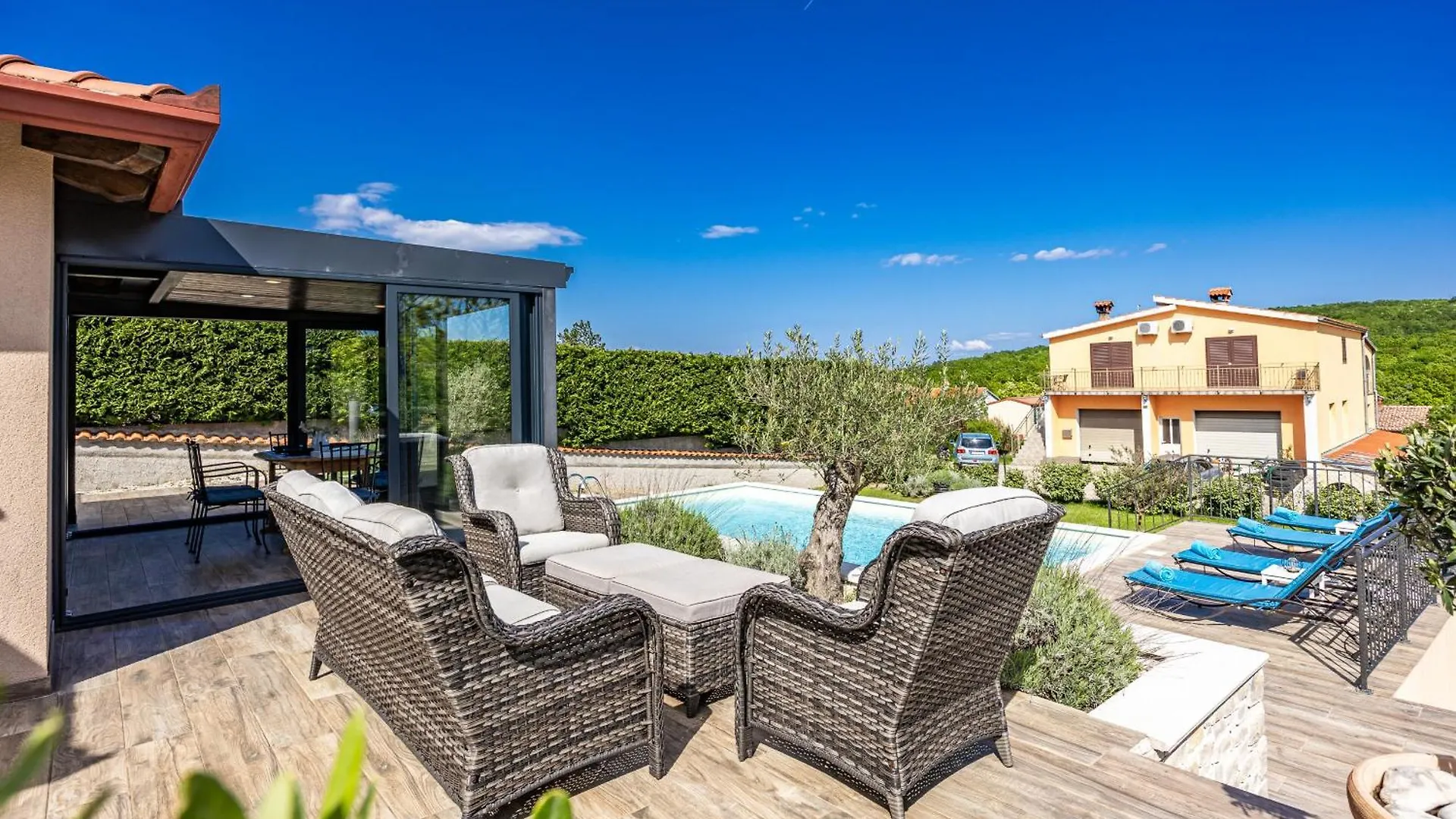 Villa Krasna Kuca For 5 People Near Labin - Rabac With Private Heated Pool Stalije Croácia