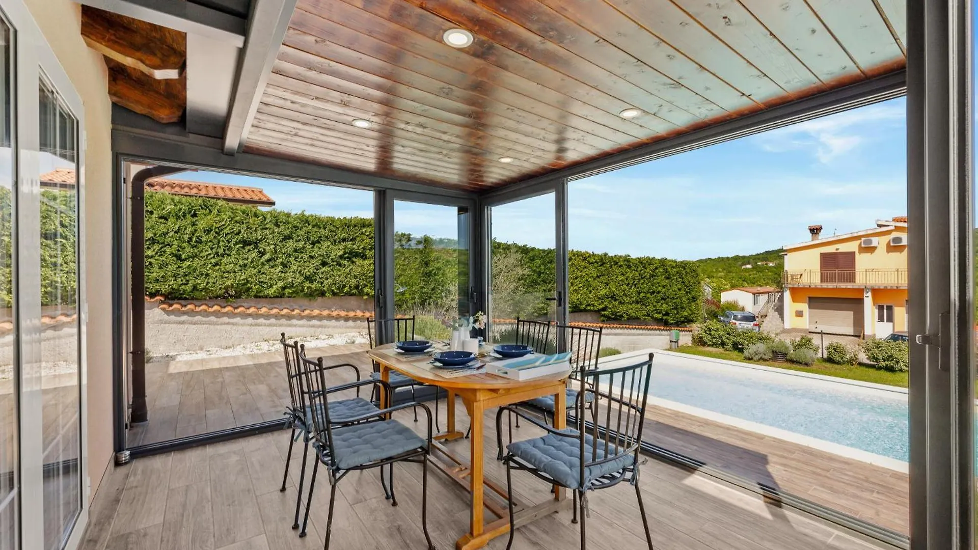 Villa Krasna Kuca For 5 People Near Labin - Rabac With Private Heated Pool Stalije 0*,  Croácia