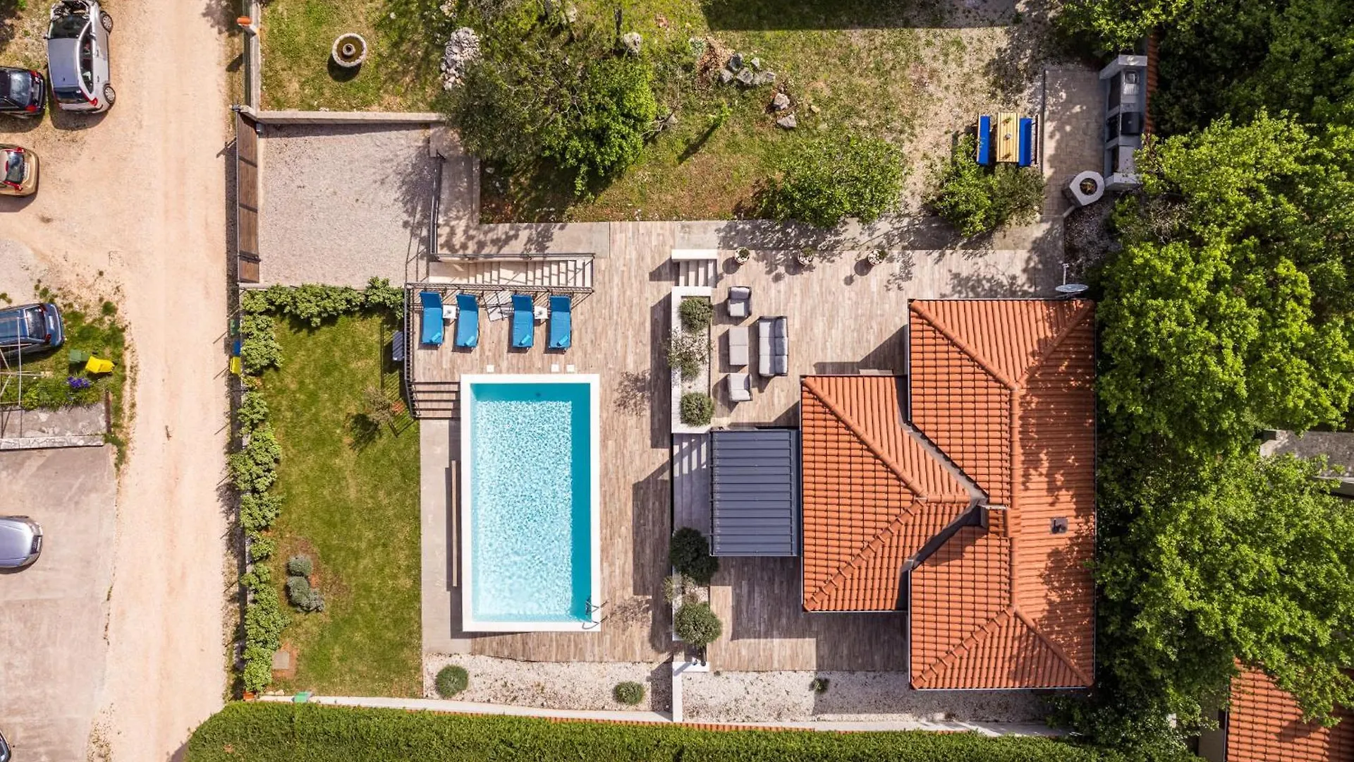 Villa Krasna Kuca For 5 People Near Labin - Rabac With Private Heated Pool Stalije
