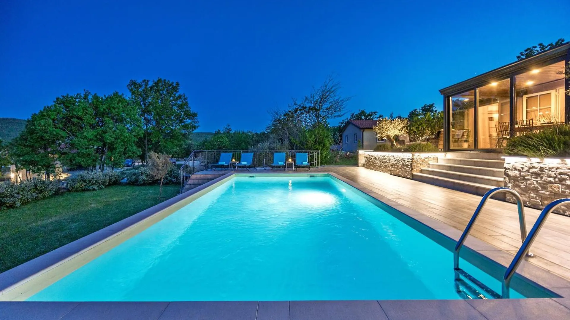 Villa Krasna Kuca For 5 People Near Labin - Rabac With Private Heated Pool Stalije Croácia