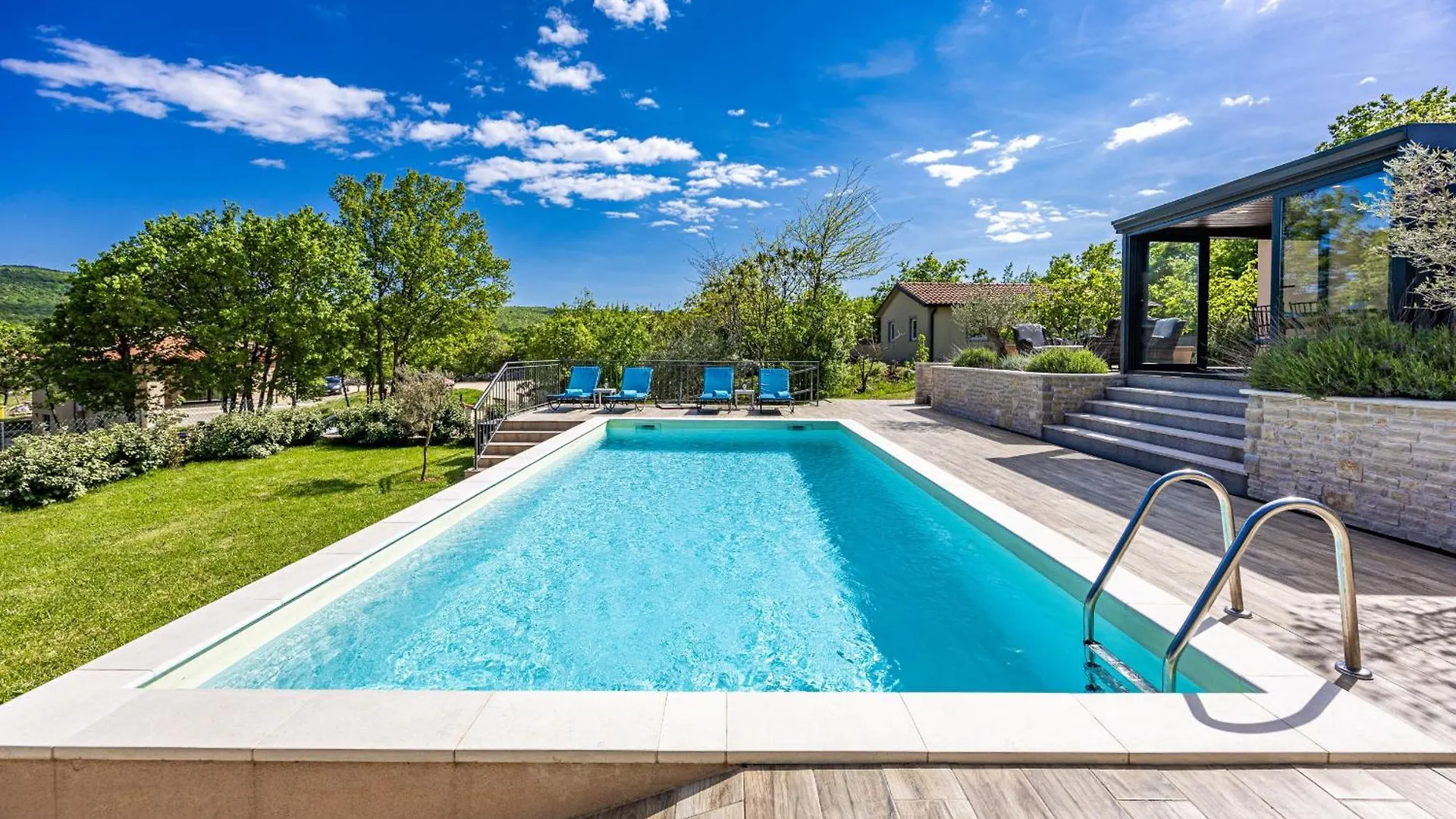 Villa Krasna Kuca For 5 People Near Labin - Rabac With Private Heated Pool Stalije 0*,
